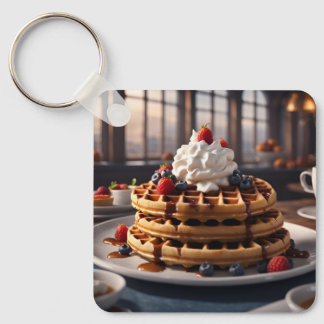 Llavero Waffles
