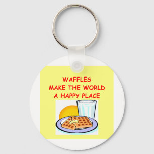 Llavero waffles