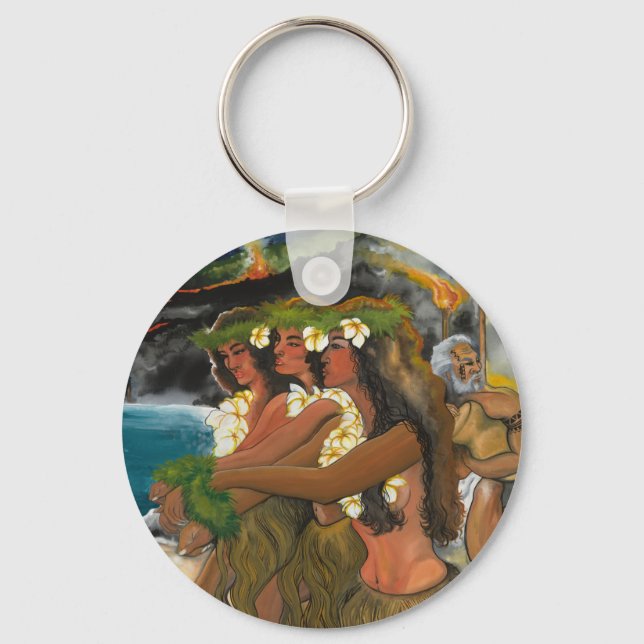 Llavero Wahine Kapu Keychain (Anverso)