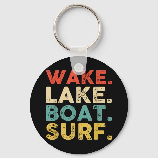 Llavero Wake Surfing Wake Surf Wake Surfing Rope Wake Surf (Anverso)