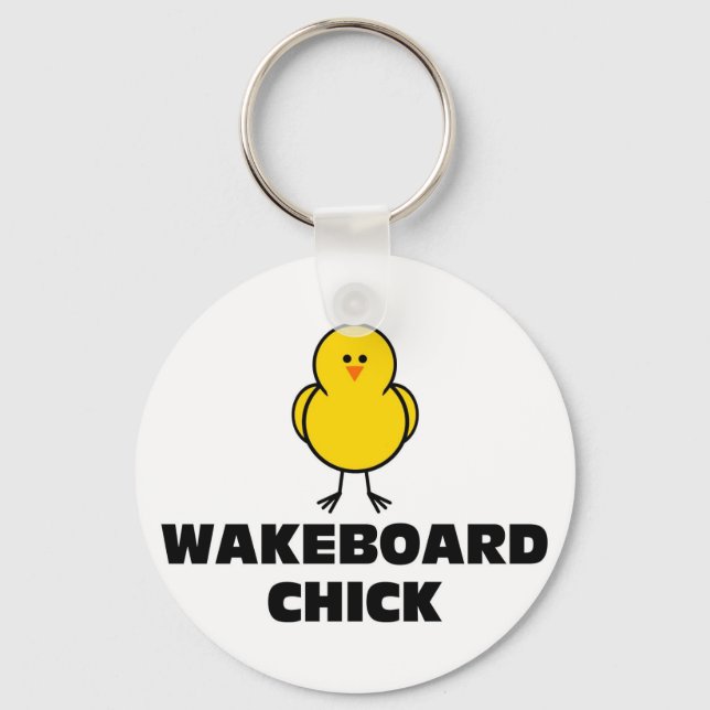 Llavero Wakeboard Chick (Anverso)