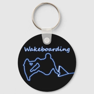 Llavero Wakeboarding Neon Keychain