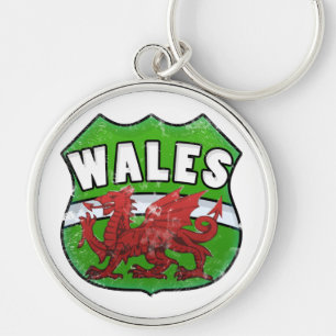 LLAVERO WALES BADGE