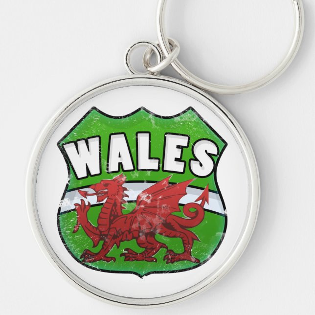 LLAVERO WALES BADGE (Frente)