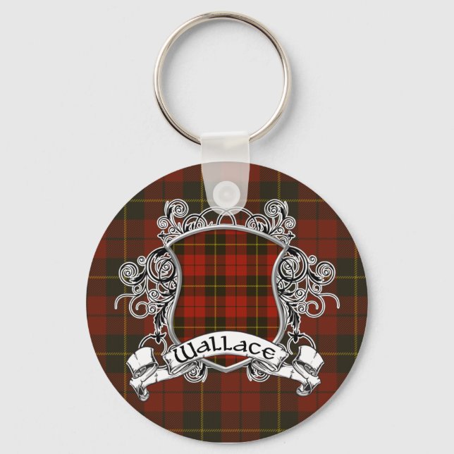 Llavero Wallace Tartan Shield (Anverso)