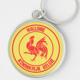 Llavero Wallonie Round Emblem