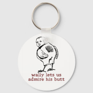 Llavero Wally's Butt Keychain