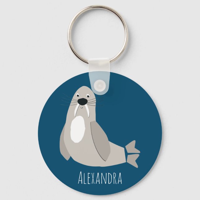 Llavero Walrus personalizado (Anverso)