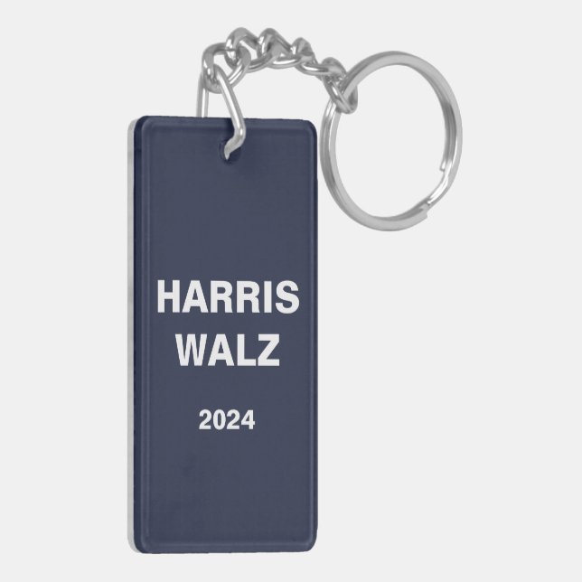 Llavero Walz - Quiero que VOTES Keychain (Atrás Izquierda)