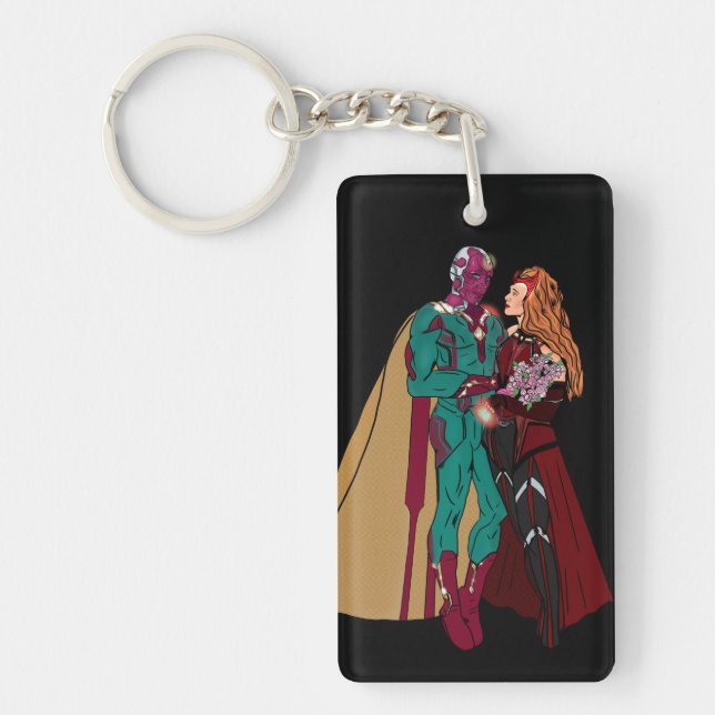 Llavero WANDAVISION Keychain acrílico, Rectángulo  (Frente)