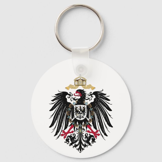 Llavero Wappen Deutsches Reich 1889 Reichsadler (Anverso)