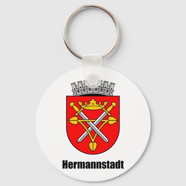 Llavero Wappen von Hermannstadt (Anverso)