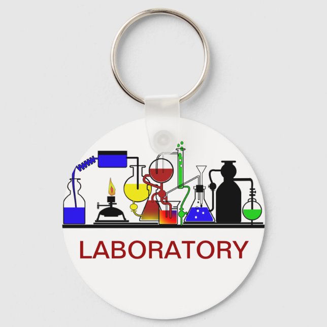 LLAVERO WARE LAB - CONFIGURACIÓN DE GLASSWARE DE LABORATOR (Anverso)