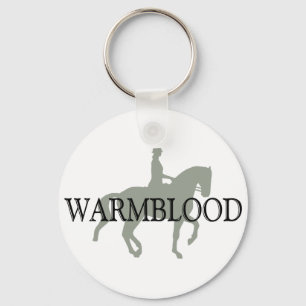 Llavero WARMBLOOD con el caballo y el jinete del Dressage