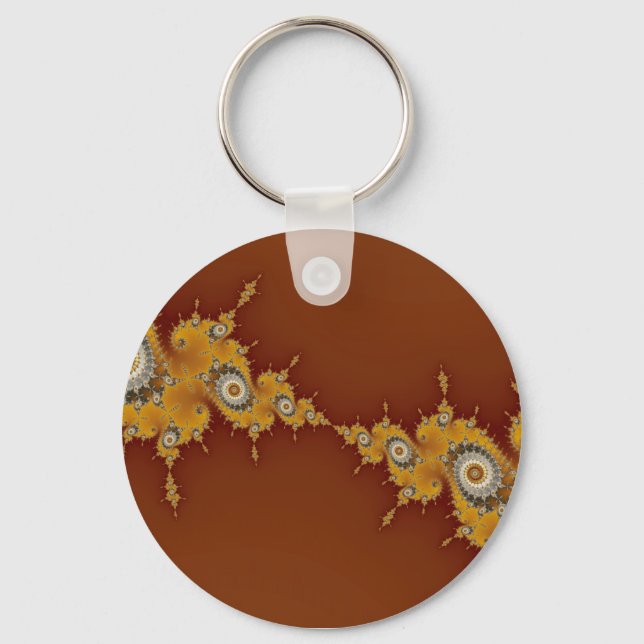 Llavero Warp - Fractal Keychain (Anverso)