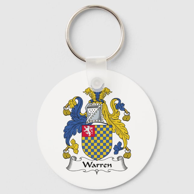 Llavero Warren Family Crest (Anverso)