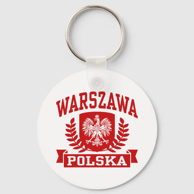 Llavero Warszawa Polska (Anverso)