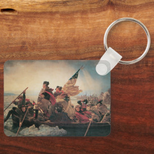 Llavero Washington cruzando el Delaware de Emanuel Leutze
