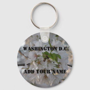 Llavero Washington D.C. Añadir su nombre Keychain