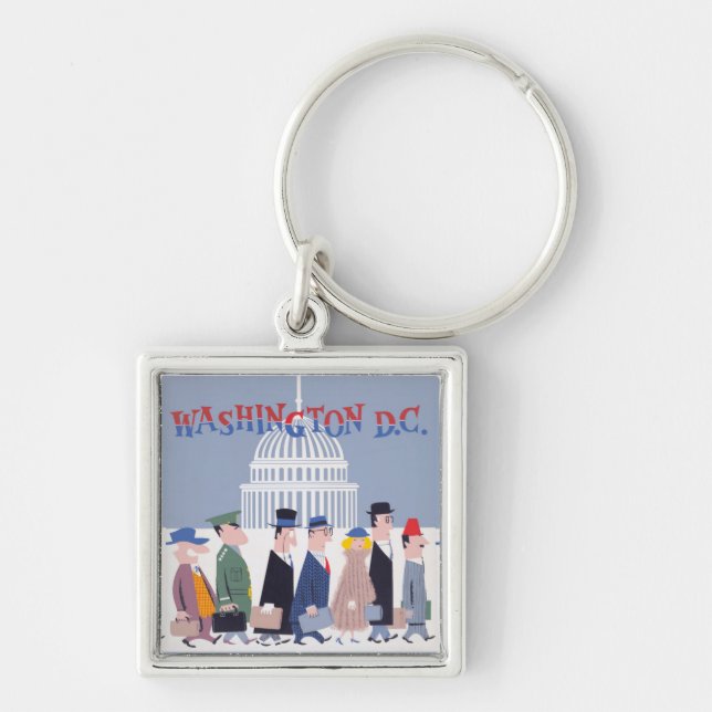 Llavero Washington D.C. Keychain (Frente)