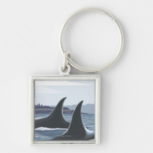 Llavero WashingtonOrca Fins