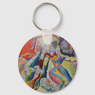 Llavero Wassily Kandinsky Mancha roja Arte abstracto clási