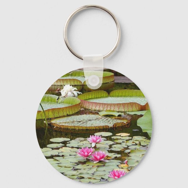 Llavero Water Lily Pads Ponds (Anverso)