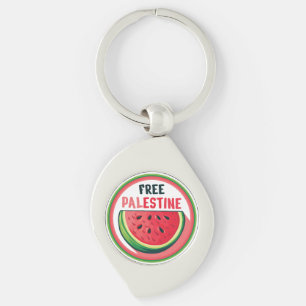 Llavero Watermelon Palestine Free Colorfull