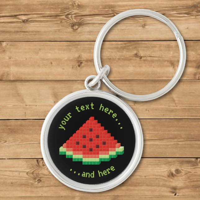 Llavero Watermelon Pixel Art (Subido por el creador)