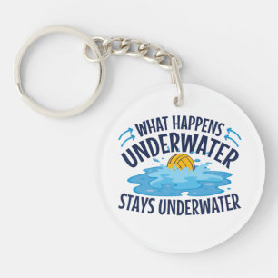 Llavero Waterpolo Lo Que Sucede Bajo El Agua