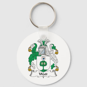 Llavero Watt Family Crest