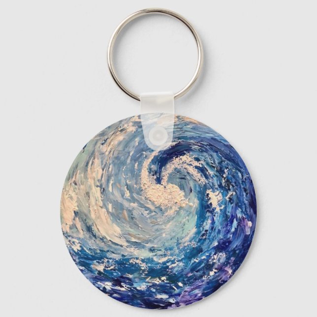 Llavero Wave Keychain (Anverso)