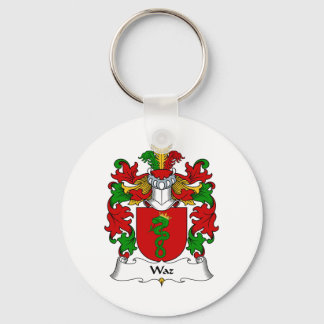 Llavero Waz Family Crest