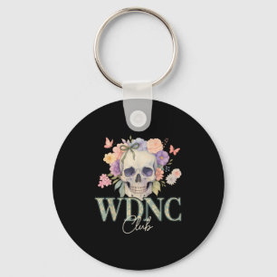 Llavero Wdnc No Nos Importa El Estilo De Calavera Floral R