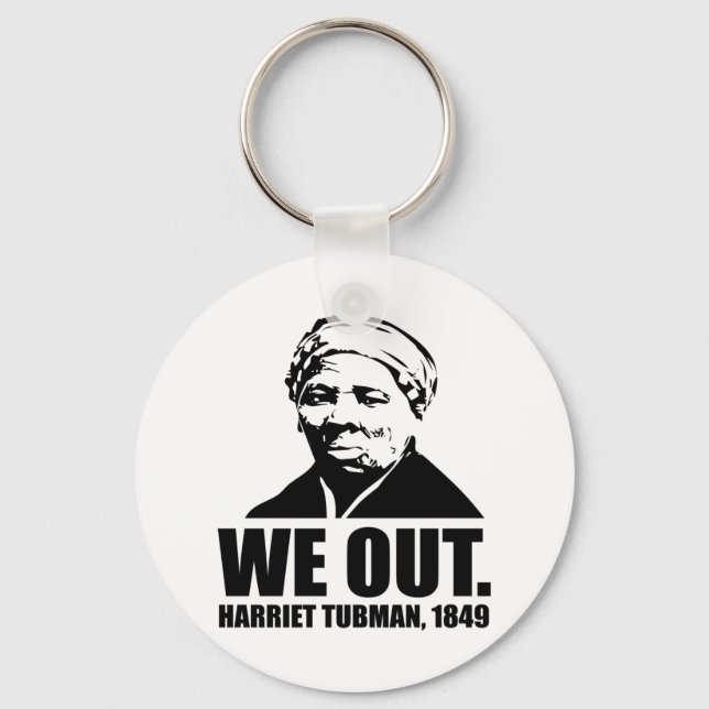 Llavero We Out-Harriet Tubman Keychain (Anverso)