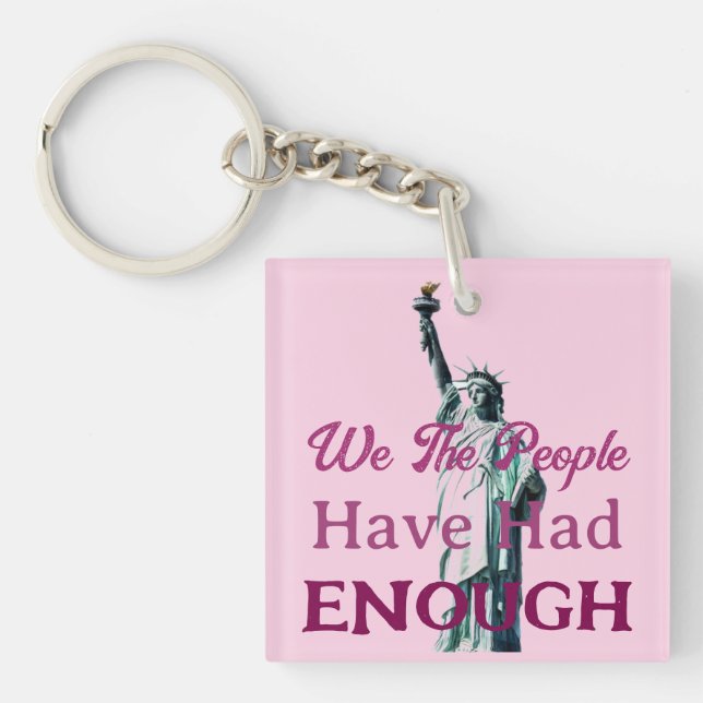 Llavero We the People Keychain (Frente)