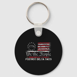 Llavero We The People Taco Foxtrot Delta Taco 1