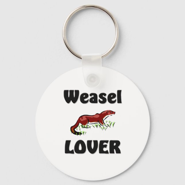 Llavero Weasel Lover (Anverso)