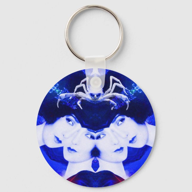 Llavero Web de arañas (Anverso)