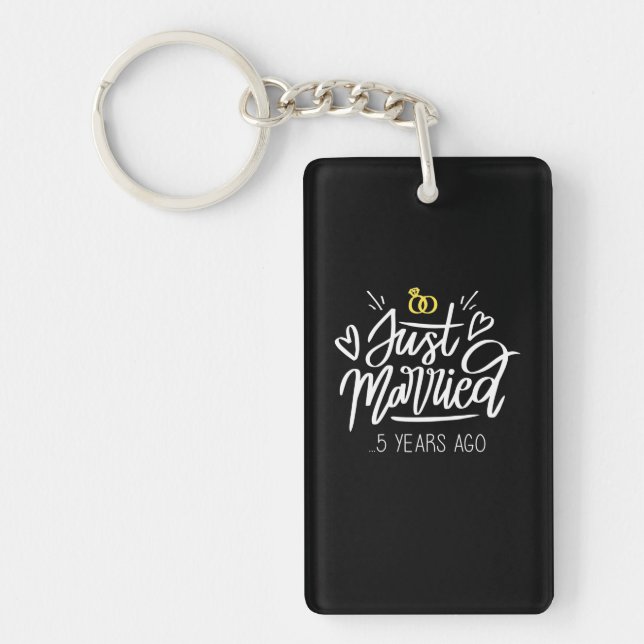 Llavero Wedding Gifts | 5th Wedding Anniversary (Frente)
