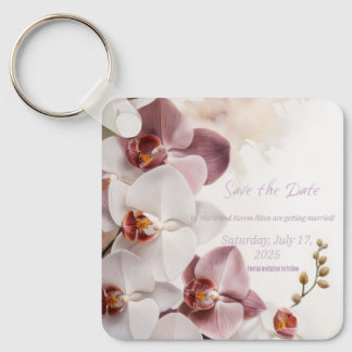 Llavero wedding Save the Date Keychains
