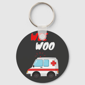 Llavero Wee Woo Ambulance AMR. Funny EMS EMT Regalo paramé