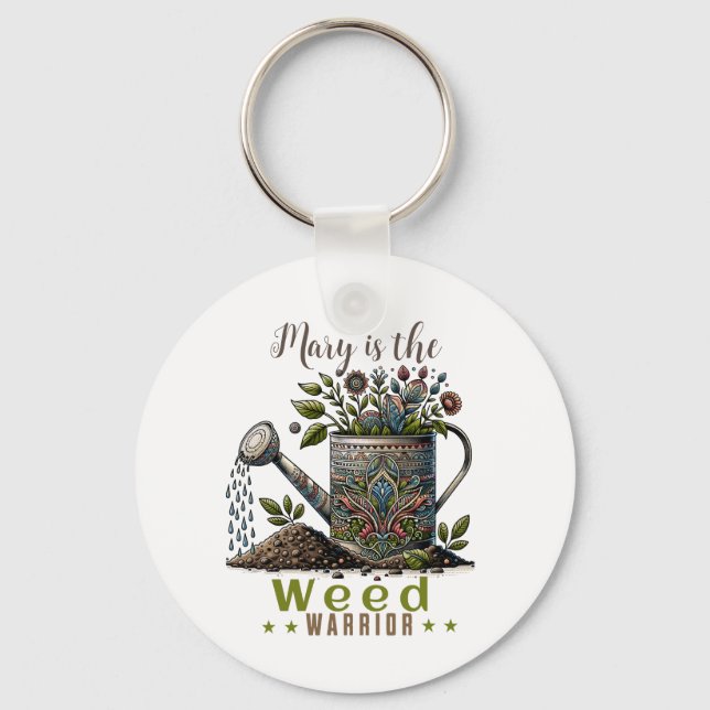 Llavero Weed Warrior Keychain (Anverso)