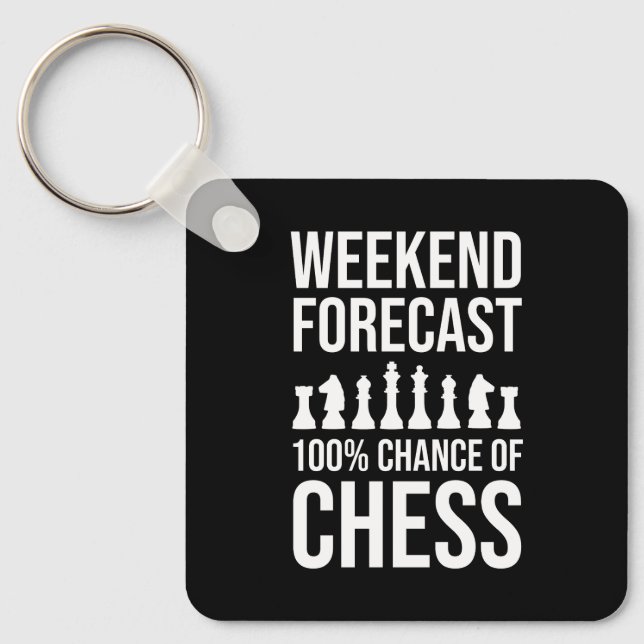 Llavero Weekend Forecast - 100% Chance of Chess (Anverso)
