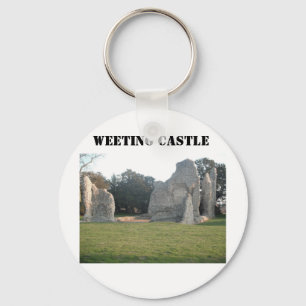 Llavero Weeting Castle de cadena de claves para Inglaterra