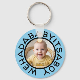 Llavero Wehadabyitsaboy gracioso texto de los viejos tiemp