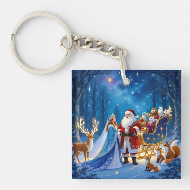 Llavero „Weihnachtliche Harmonie“ (Frente)