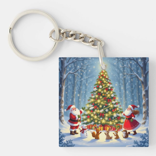 Llavero „Weihnachtliche Harmonie“ (Frente)