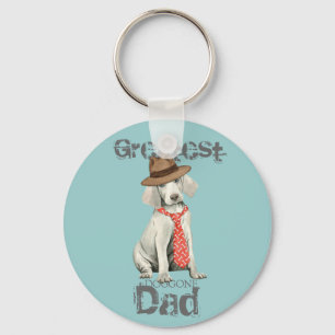 Llavero Weimaraner Dad