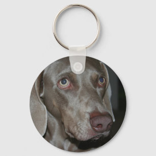 Llavero Weimaraner Dog Keychain